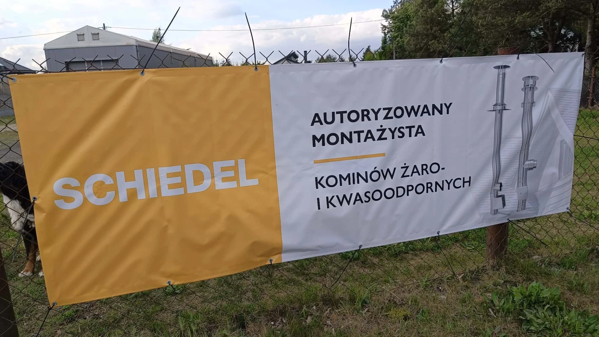 Baner autoryzowanego montażysty systemów kominowych Schiedel